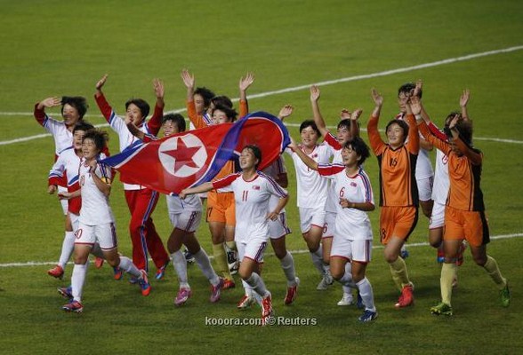 سيدات كوريا الشمالية تحصدن ذهبية كرة القدم في العاب اسيا